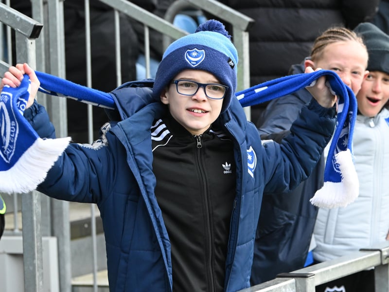  Portsmouth fans on Fratton return against Sheffield United
