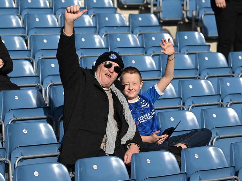 Portsmouth fans on Fratton return against Sheffield United