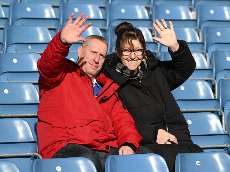  Portsmouth fans on Fratton return against Sheffield United