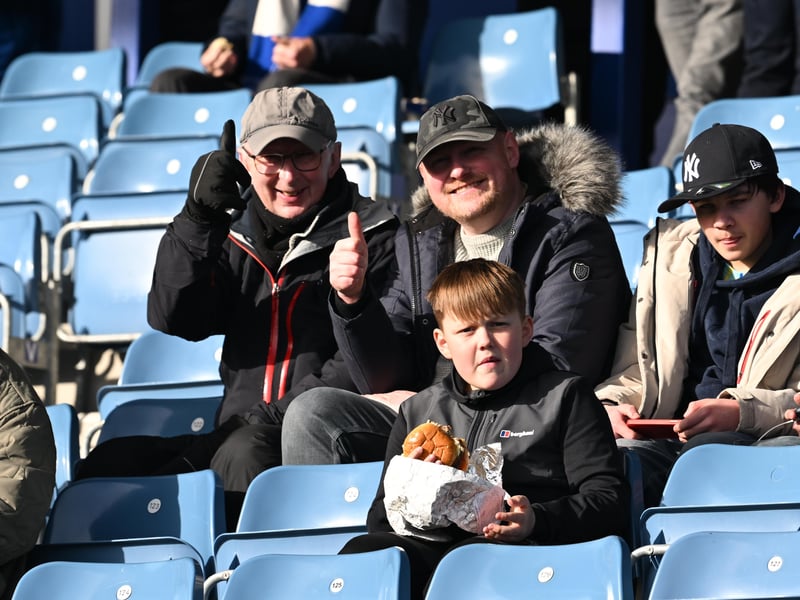  Portsmouth fans on Fratton return against Sheffield United
