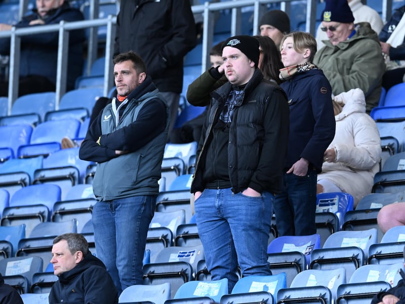  Portsmouth fans on Fratton return against Sheffield United