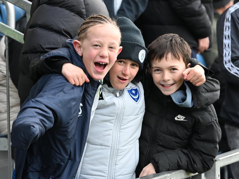  Portsmouth fans on Fratton return against Sheffield United