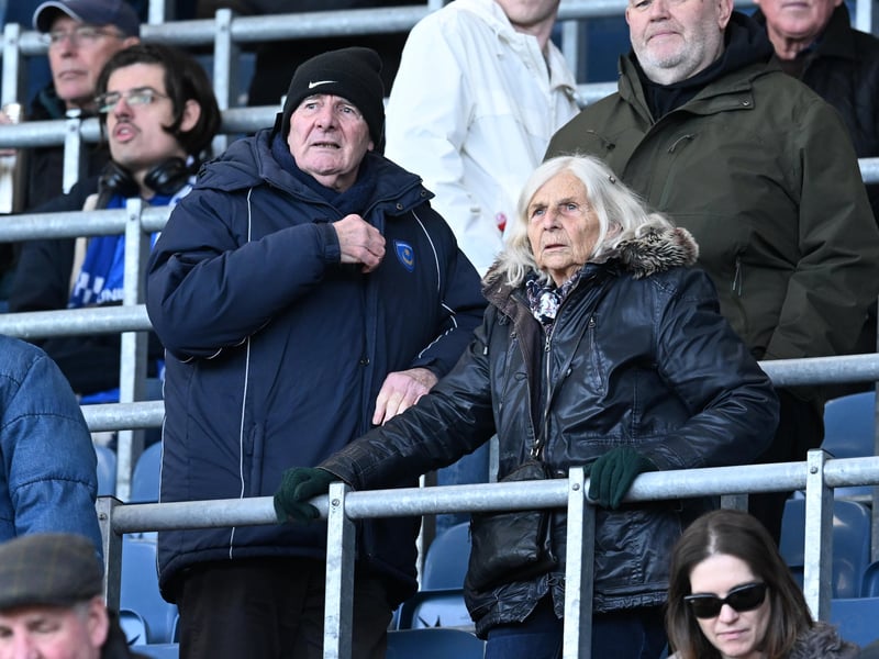  Portsmouth fans on Fratton return against Sheffield United