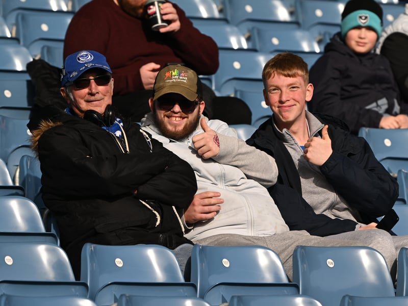 Portsmouth fans on Fratton return against Sheffield United