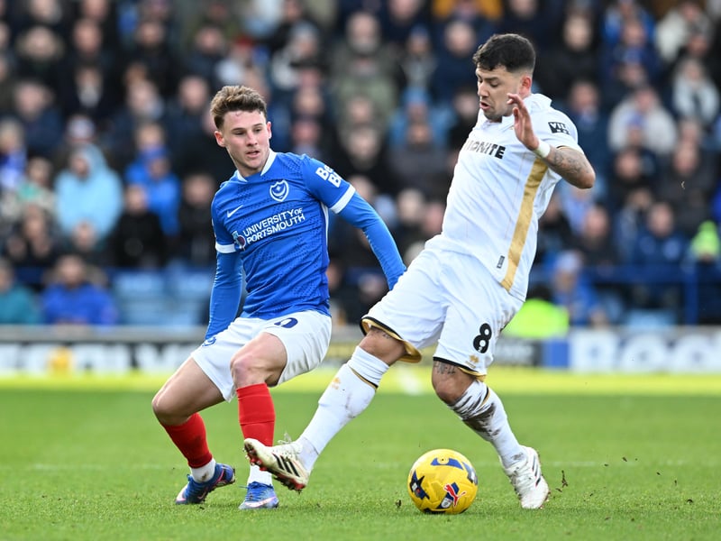 Replaced the injured Swift in the number 10 role and, crucially, was responsible for the mistake which lost Pompey the game. Handed corner responsibilities from both sides, with some excellent deliveries and buzzed around, but one error definite his performance.