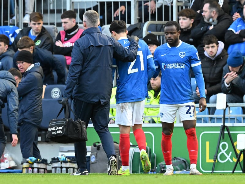Dozzell, who had only missed just one game because of suspension prior to an ankle issue sustained against Sheffield United last month, had been an ever-present in Mousinho’s engine room. The midfielder is recovering well and has been pencilled in for a return over the Easter weekend. Expected return: Norwich City (April 3).