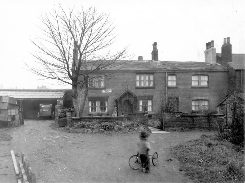 Temperance Terrace pictured in November 1957. 