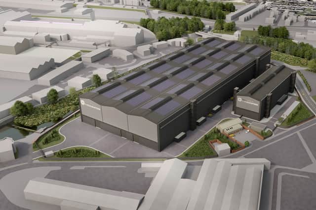 Forgemasters is building a huge machine shop near Meadowhall.