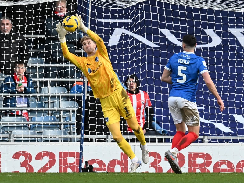 An ever-present in goal for Pompey in the Championship and has established himself as number one.