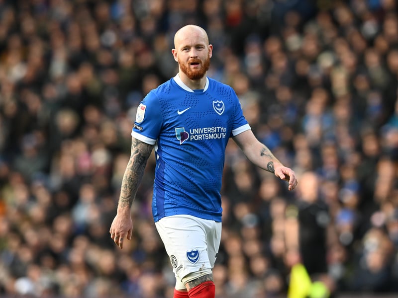 Thought he had won it for Pompey in the 84th minute with a deflected strike, only for agony to hit. Another consistent performance.