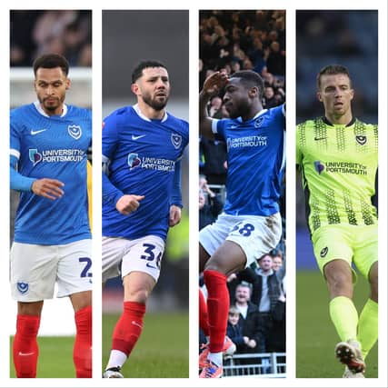 What Pompey's strongest starting XI and bench could look like if every player was fit.