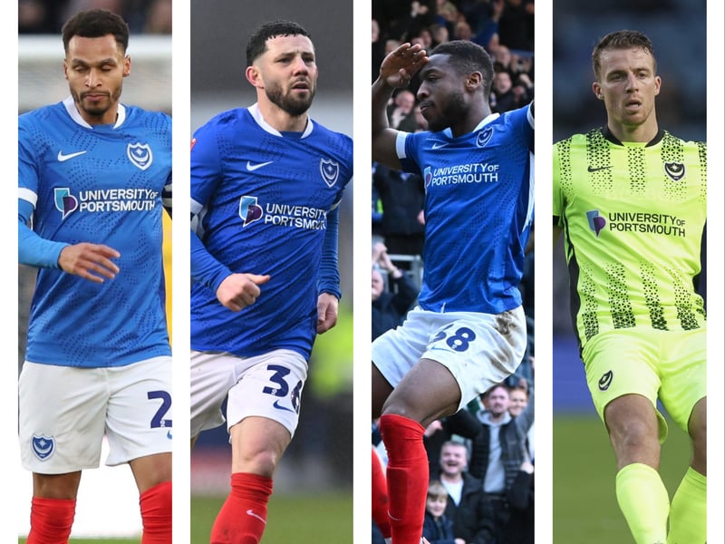 What Pompey's strongest starting XI and bench could look like if every player was fit.