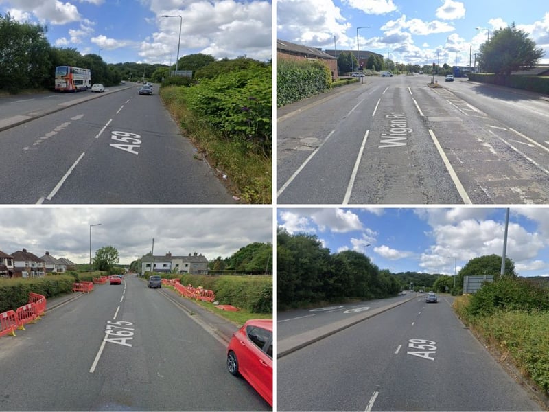 Major roadworks starting across South Ribble between Monday, February 16-Sunday, February 22