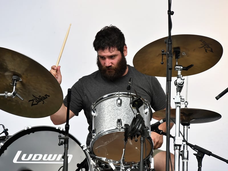 Tim very, the drummer for US indie rock band Manchester Orchestra, died at the age of 42. The musician’s death was confirmed by the band in a post on Instagram. They said his death was "sudden", but his official cause of death has not been disclosed. He is pictured in 2015.