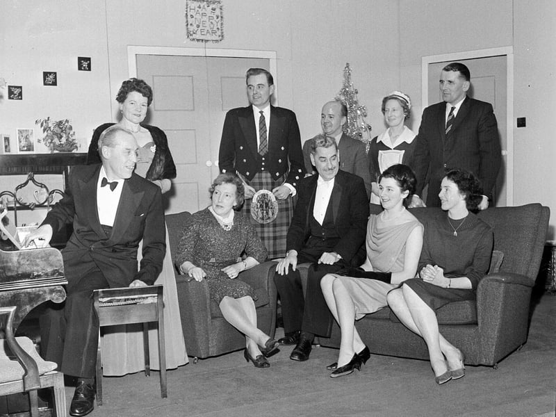 Davidsons Mains Church Dramatic Society presents 'The McFlannels' Hogmanay' in February 1964.