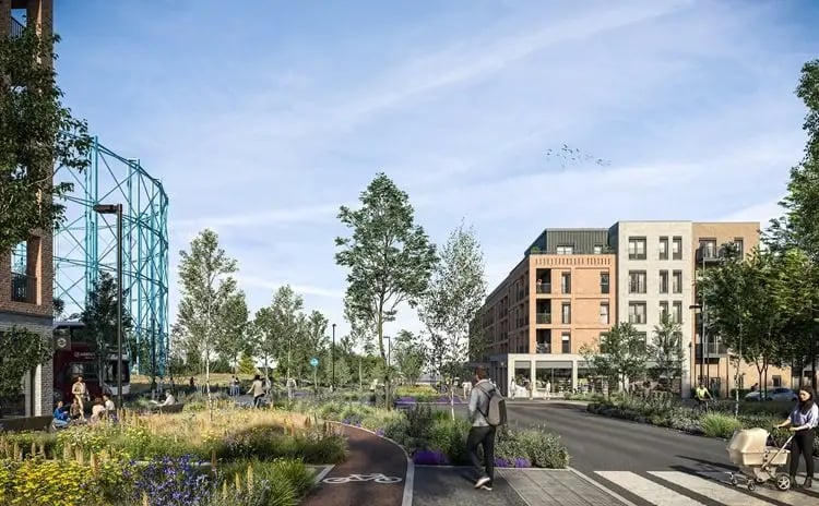 This huge £1.3 billion scheme to create a new urban wuarter in Granton will develop 120 acres of land into over 3,500 new homes complete with a primary school, a healthcare facility and 20,000m² of commercial and cultural space. If completed it will also create Europe’s largest coastal park. The first town centre phase has been approved and is set to be completed by 2032.