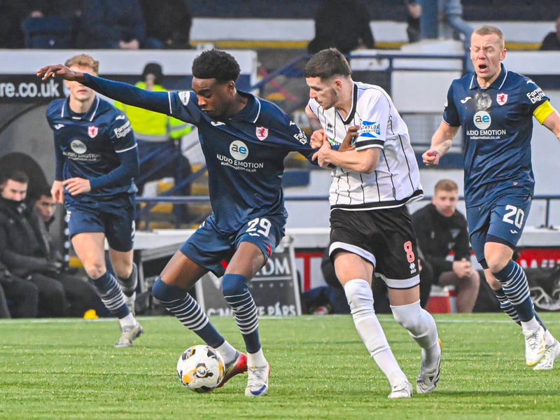 The 19-year-old midfielder moved to Kirkcaldy on a season-long loan deal in the summer after sporadic appearances off the bench for Rangers' first team. Has featured regularly at Stark's Park, making 13 league appearances for Dougie Imrie's side.