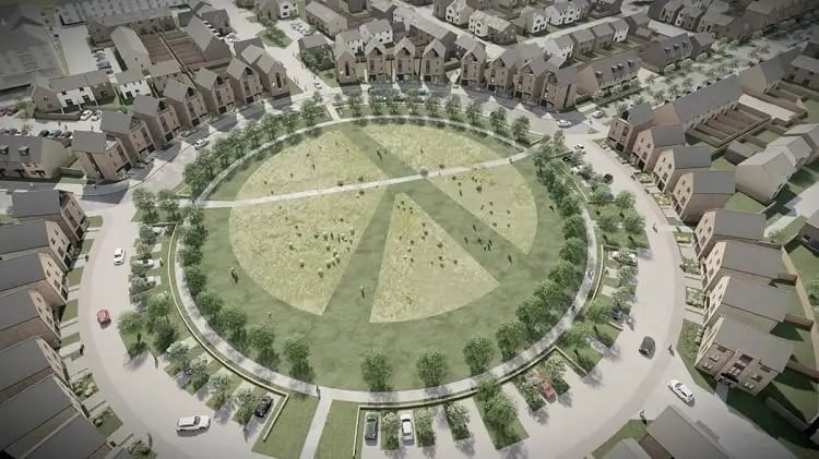 This development would create a new residential district in the Brunstane area, comprising 1,330 homes, a local centre and a primary school. The plans that will spread over 121 acres have been approved by the planning authority.