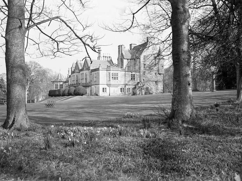 A picture of Lauriston Castle taken in May 1959.