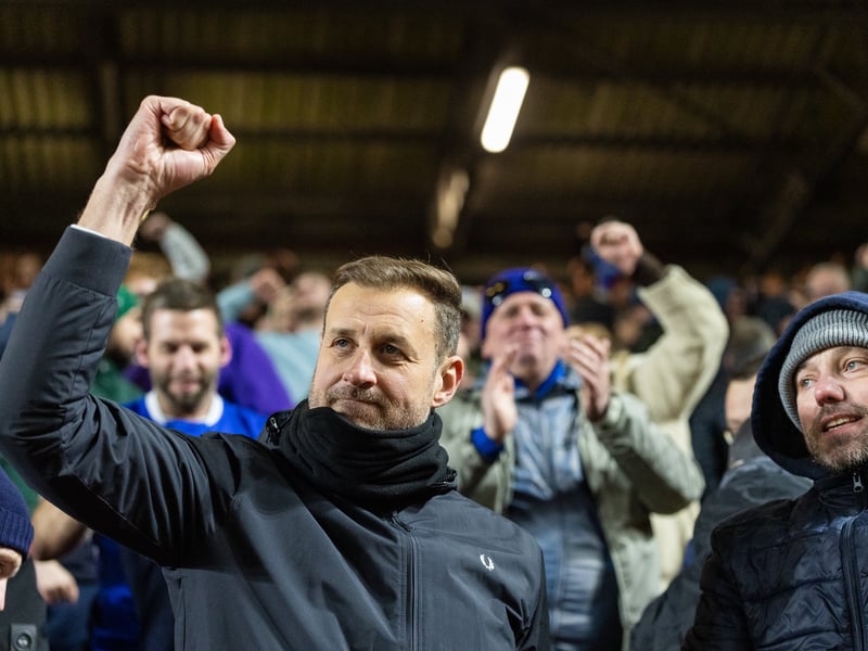 Brilliant pictures of partying Portsmouth faithful at Charlton Athletic