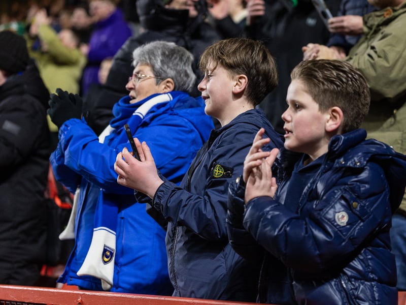Brilliant pictures of partying Portsmouth faithful at Charlton Athletic
