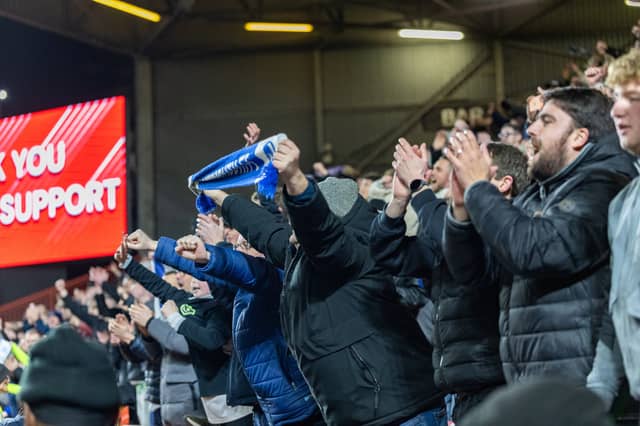Brilliant pictures of partying Portsmouth faithful at Charlton Athletic