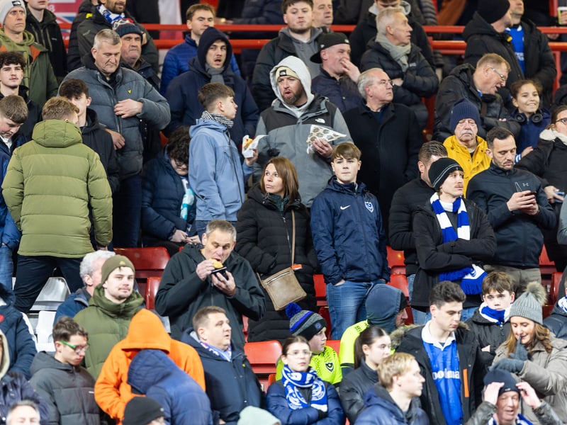Brilliant pictures of partying Portsmouth faithful at Charlton Athletic