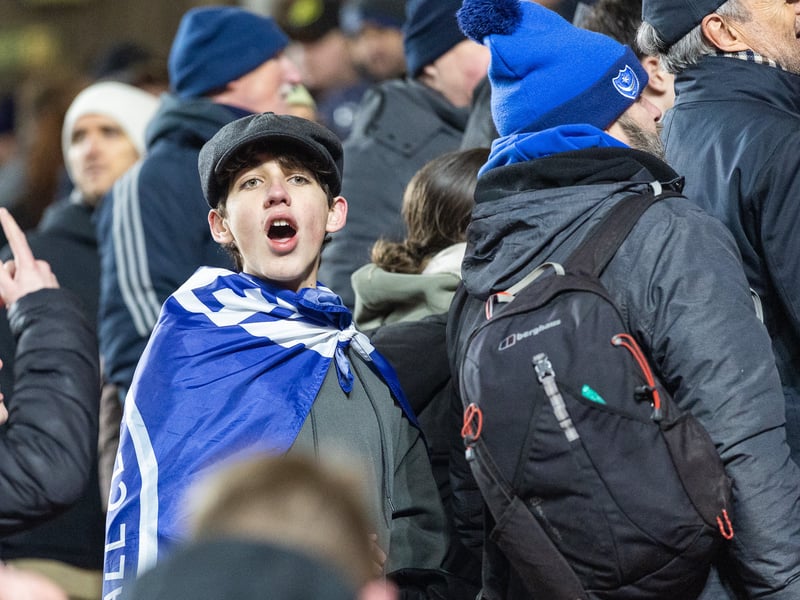 Brilliant pictures of partying Portsmouth faithful at Charlton Athletic