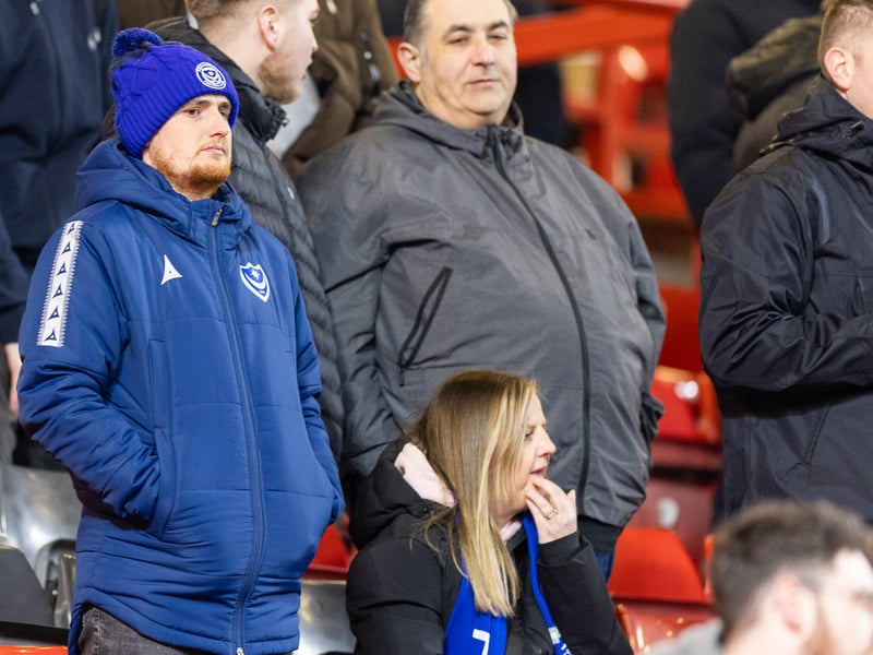 Brilliant pictures of partying Portsmouth faithful at Charlton Athletic