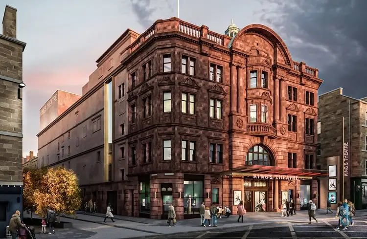 Edinburgh theatre-goers will be delighted to hear that the  £43.2 million refurbishment of the much-loved King's Theatre should be completed by summer 2026. The work will mean improvements to the front of house, auditorium, stage and backstage areas, along with a new learning and participation studio, bars and cafes.