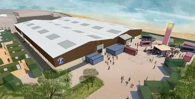 Phase one of this project to convert a warehouse in Granton and add a container village is already complete - with the second phase now underway. It will create a studio, business incubation and workshop space, street food market, café, bakery and food outlets, events space and traditional Finnish sauna.