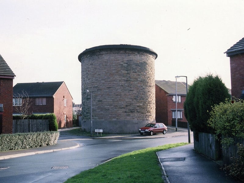 The Morley Tunnel Ventilation Shaft on the Hopewell Farm estate pictured in December 1994.