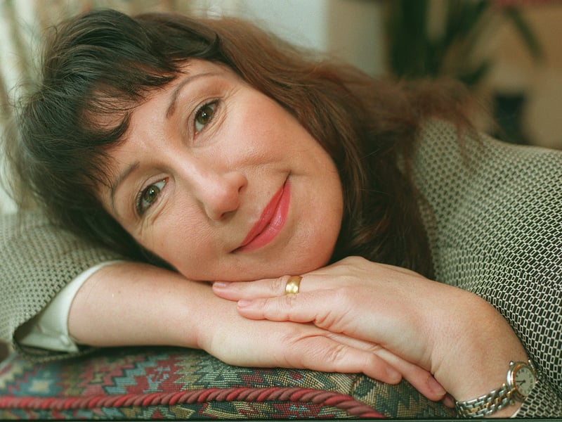  Writer Kay Mellor pictured at home in December 1994.