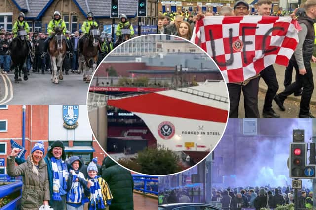 File photo from Sheffield’s Steel City Derby on February 22, 2026. A proposal to allow drinking in football stands has prompted a re-examination of alcohol-related arrests at games in England & Wales.