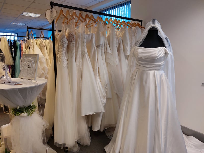 The outlet store opened at the end of January and has already proven popular with brides-to-be.