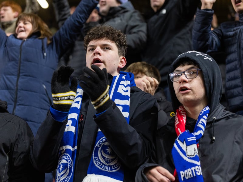 Brilliant pictures of partying Portsmouth faithful at Charlton Athletic