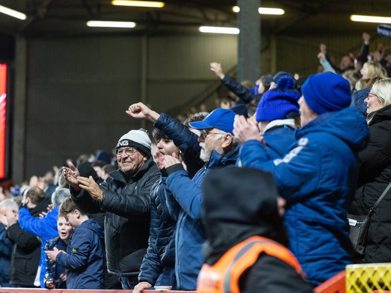 Brilliant pictures of partying Portsmouth faithful at Charlton Athletic