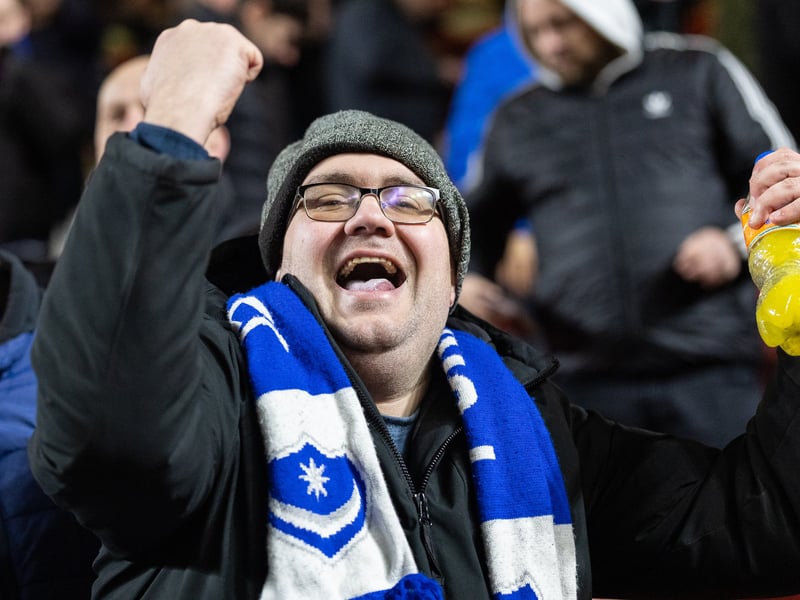 Brilliant pictures of partying Portsmouth faithful at Charlton Athletic