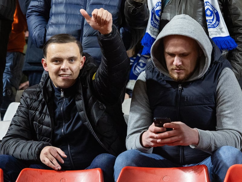 Brilliant pictures of partying Portsmouth faithful at Charlton Athletic