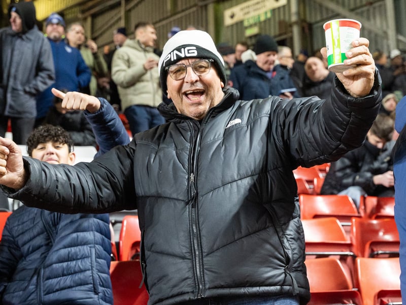 Brilliant pictures of partying Portsmouth faithful at Charlton Athletic