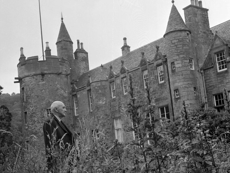 A picture of Craigcrook Castle in July 1967.