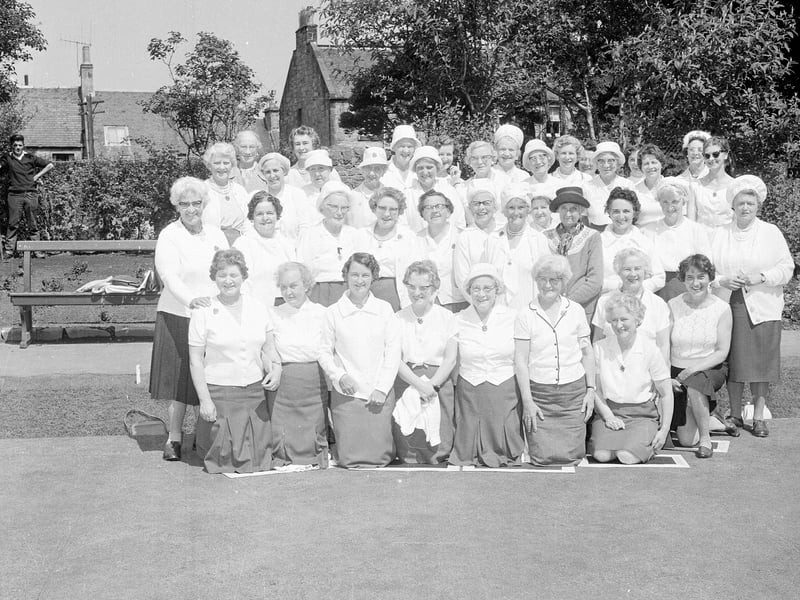 Blackhall Women's Bowling Club in June 1965.