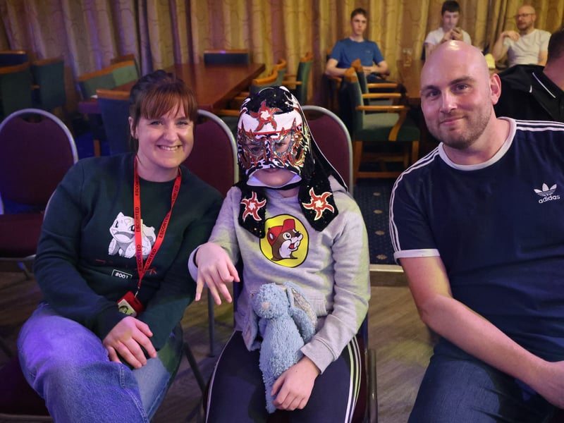 A Gosport Royal Navy base was transformed into a wrestling arena, with personnel, veterans, and families, being treated to a  night of action.