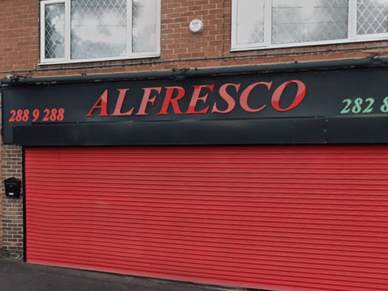 Alfresco Pizzeria in Rothwell, was rated 5* on January 20.