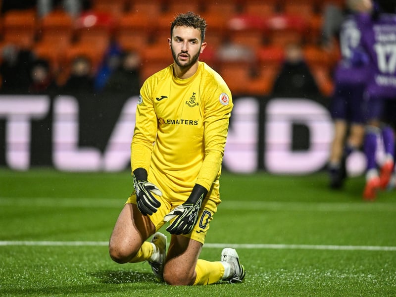 Hearts' fourth-choice goalkeeper joined relegation-threatened Championship side Airdrieonians in January, and has been impressive between the sticks, keeping two clean sheets and conceding just three goals in his first five matches.