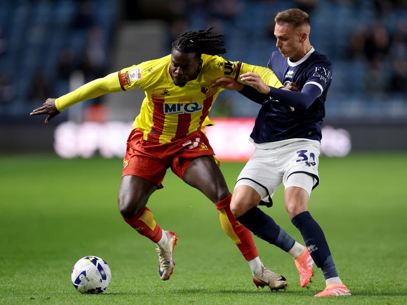 The Southampton loanee continues to be absent for Millwall due to a hamstring injury, which was sustained against Stoke City. 