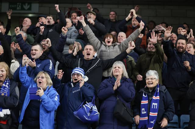 3,178 Pompey fans enjoyed Saturday's 3-1 win at The Den