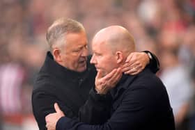 Chris Wilder (left) offered a very respectful assessment of Sheffield Wednesday’s situation.