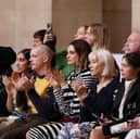 Lily James stuns in stripe dress at LFW Erdem Show — here’s how to get the look for less (aff)