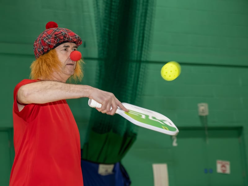 Local pickleball clubs have come together to play pickleball non stop at the Clanfield Centre for 24 hours to raise money for Comic Relief.

Picture: Alex Shute